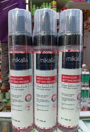 Mikalla Wrap/Curl Setting Mousse.