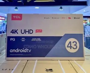 With Warranty TCL 43 Inch 4 K Android Television