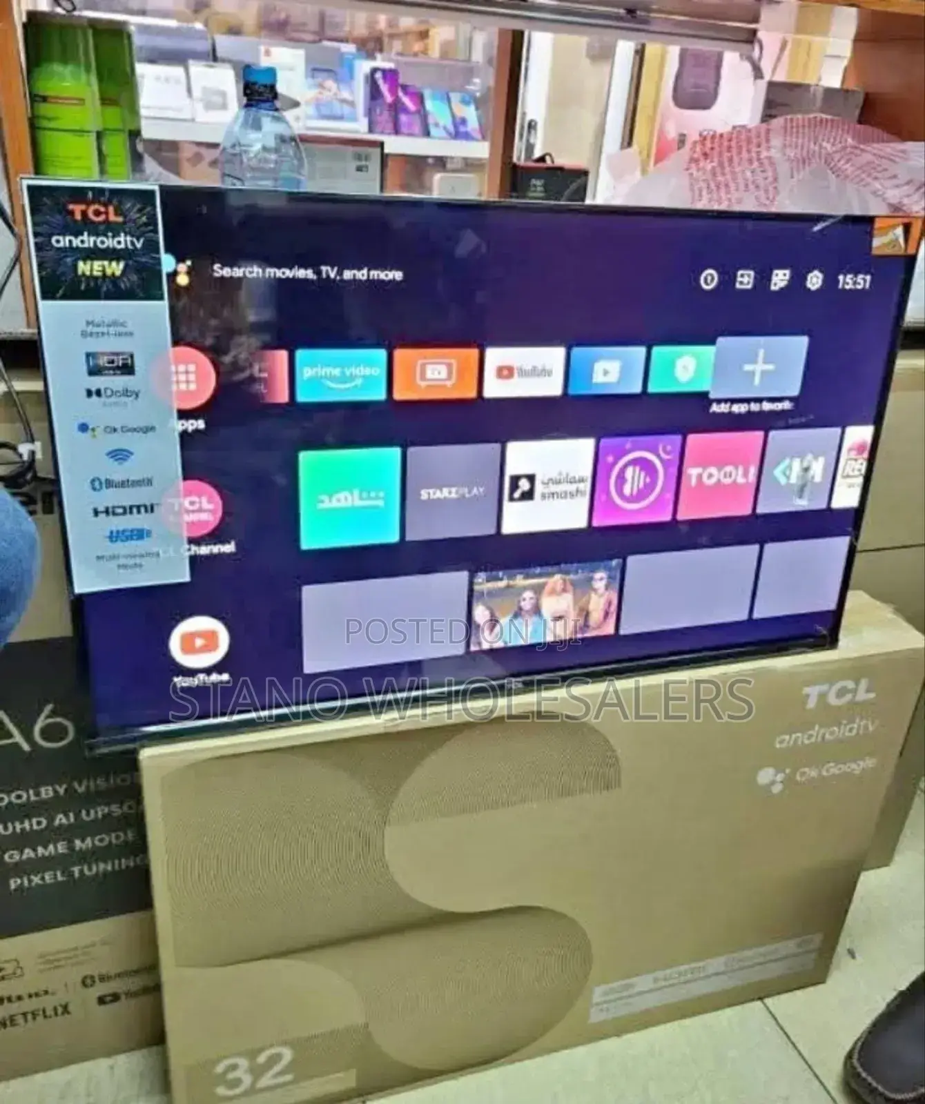Bluetooth Enabled TCL 32 Inch Smart Tv