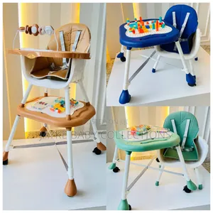 6-in-1 Multifunction Baby Chair High Chair, Table Play Station