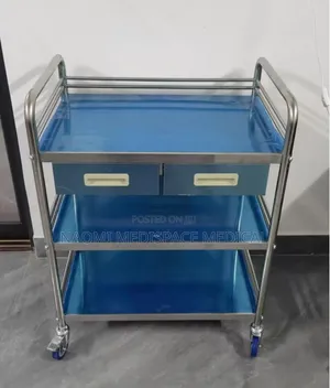 New Dressing Trolley With 2 Shelves and 2 Drawers
