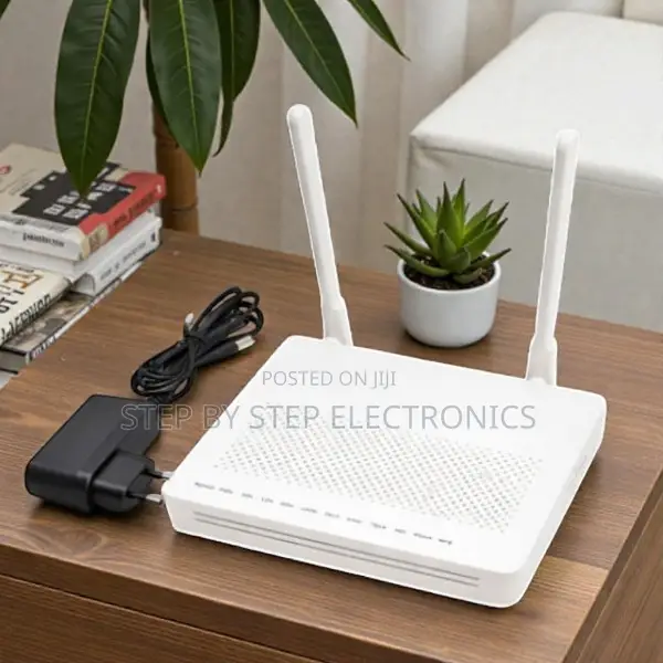Xpon Gpon Onu Wireless Fiber Router With Led Indicators