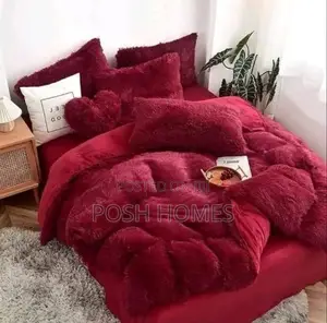 Velvet Plush Duvet Set 6 Piece