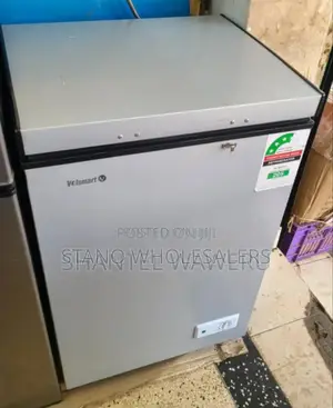 Colour White Volsmart 110litres Freezer