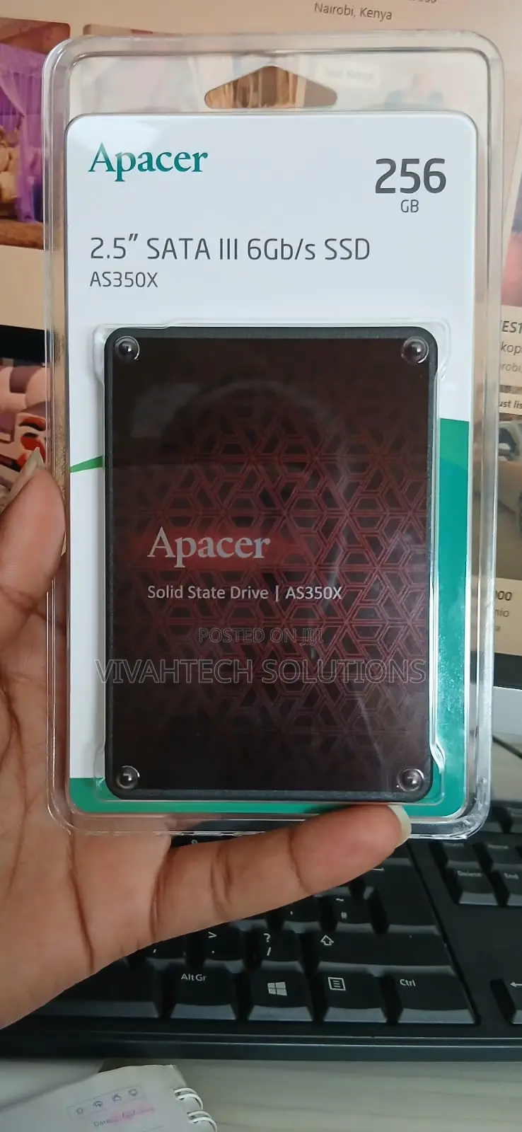 Apacer As350x 2.5'' 256gb Sata Iii 6gb/S SSD
