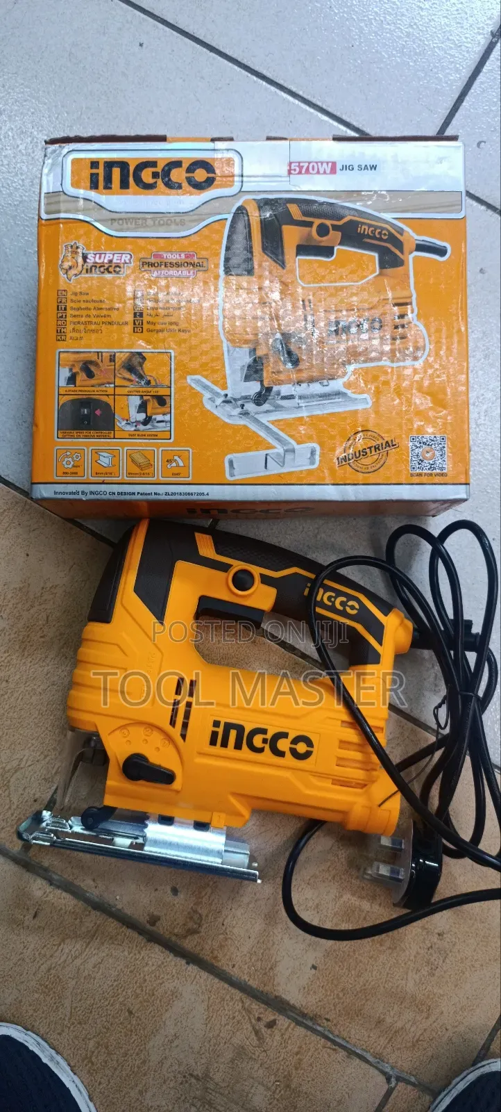 570watts Electric Ingco Jigsaw Machine/Quality Electric Jigsaw Machine