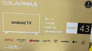 Solarmax 43 Inches Smart Tv