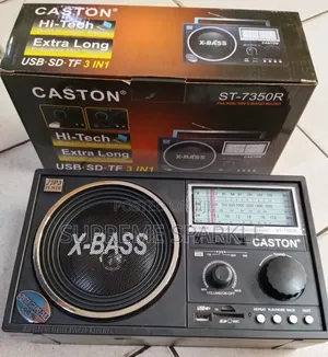 Caston St-7350r Portable Radio And Mp3 Player