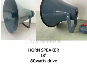 Horn Speaker 18" 80 Watts Drive
