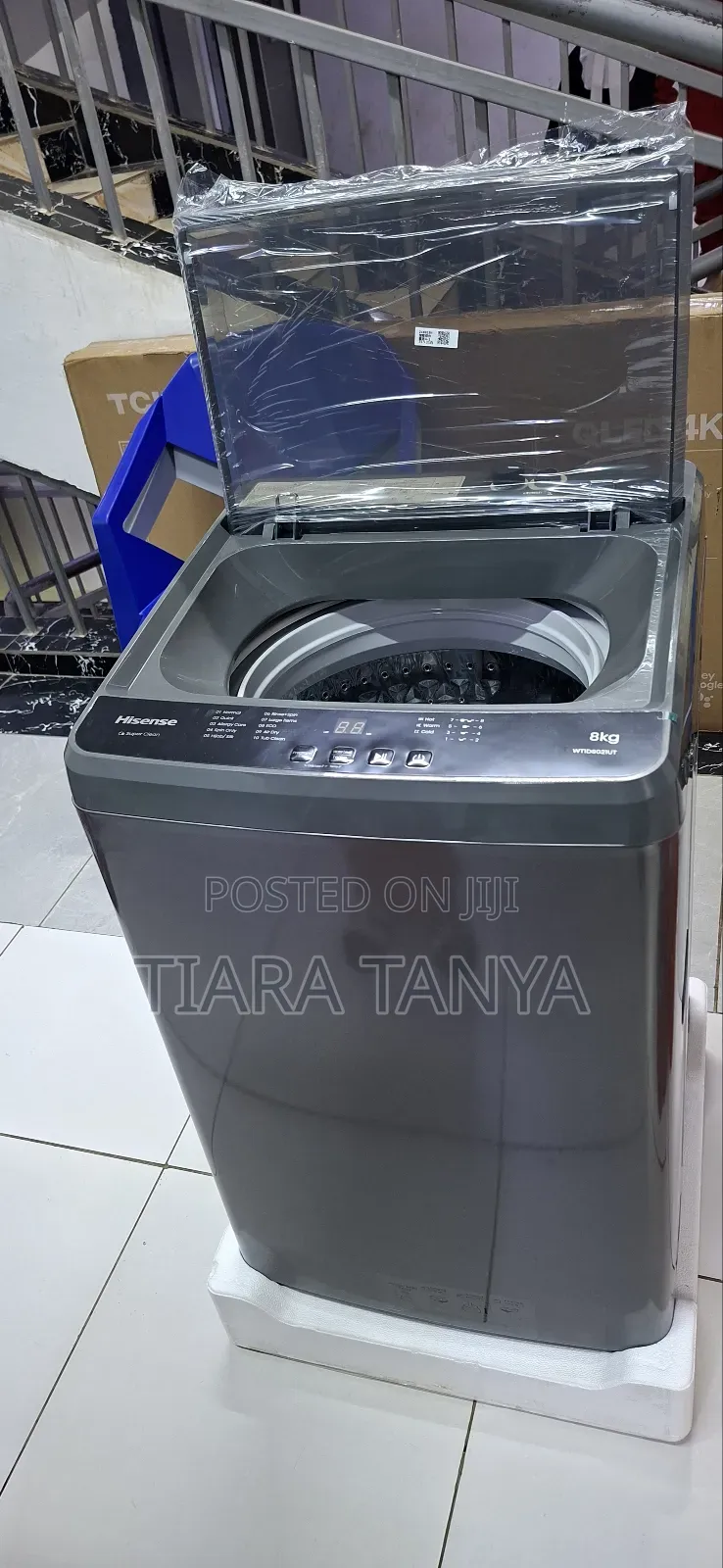 Hisense 8kg Top Load Full Automatic Washing Machine