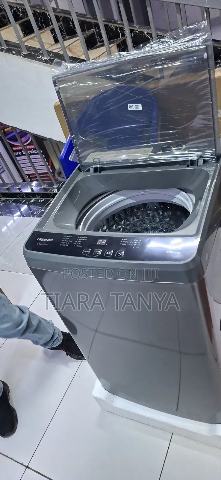 Hisense 8kg Top Load Full Automatic Washing Machine
