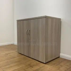 2-door Wooden Office Credenza Cabinet