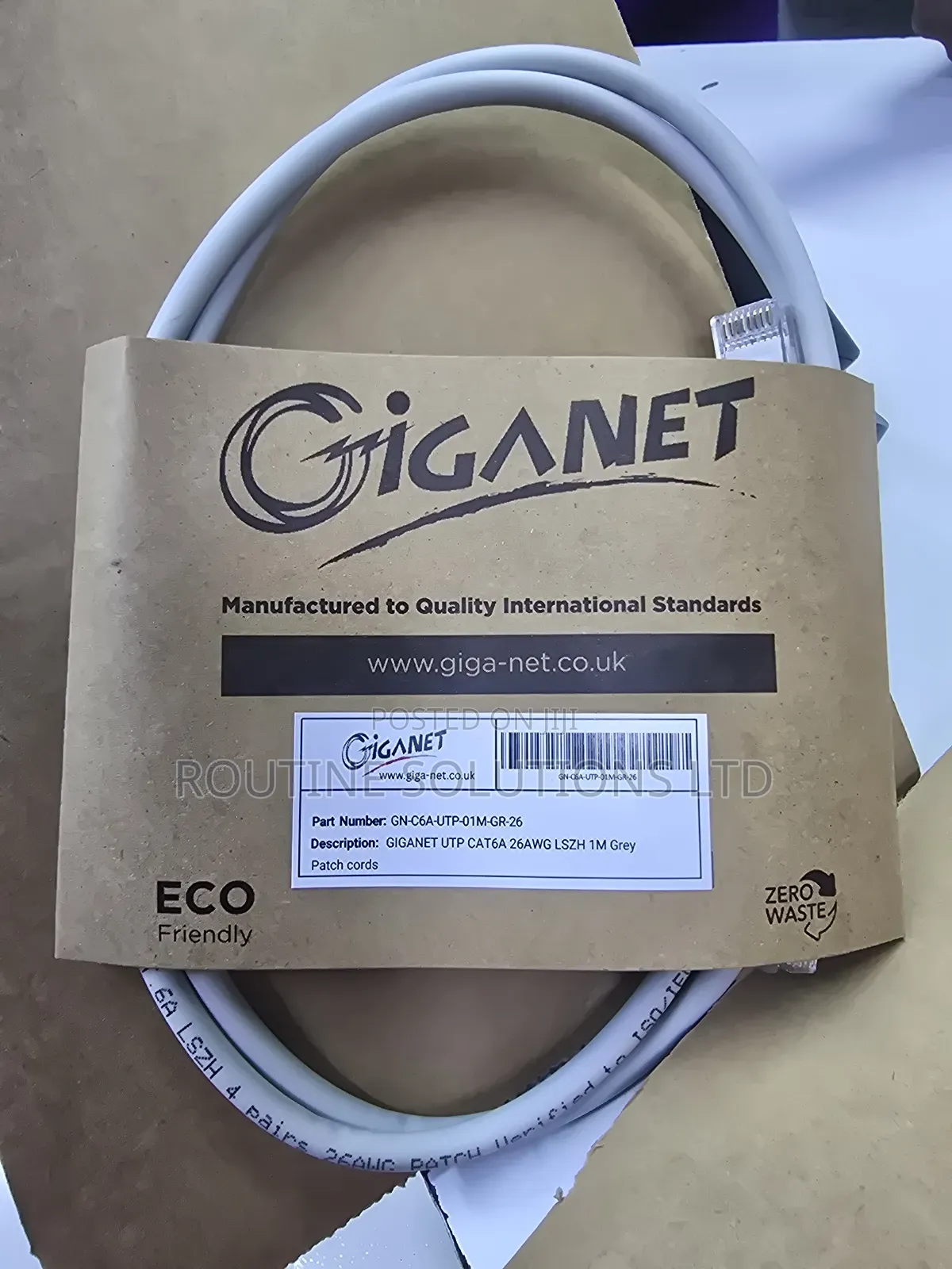 Gigabit 1mtr Patch Cord