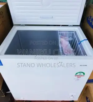 Colour White -Modern 101l Chest/ Deep Freezer. Ailyons.