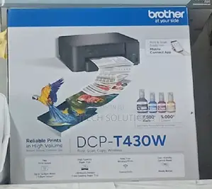 Brother DCP-T430dw Versatile 3-in-1 Wireless Ink Tank Printer