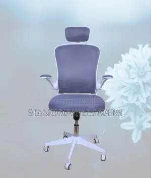 Assembled Hard- Office Chair With Headrest