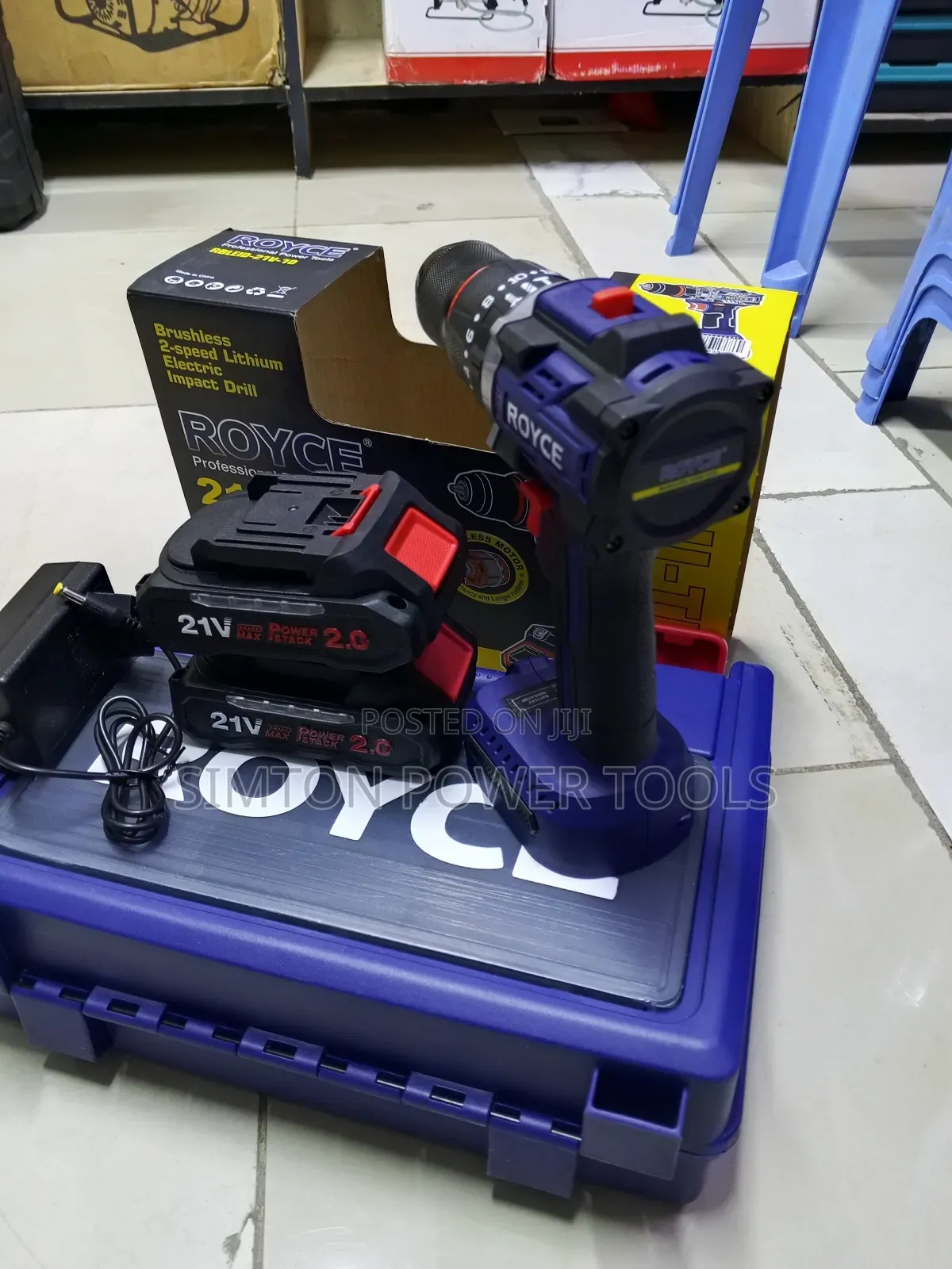 Brushless Impact Drill 21v Royce