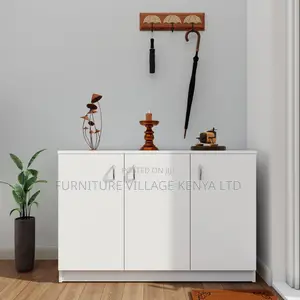3-doors Credenza Storage Cabinet