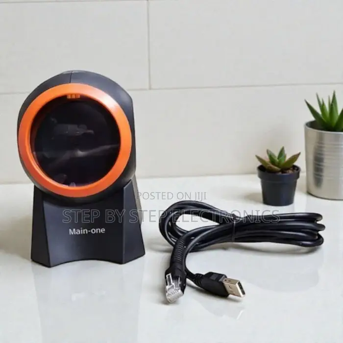 Fast Omnidirectional 1d 2d Desktop Barcode Scanner USB