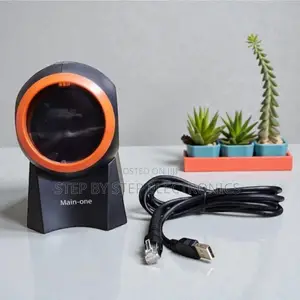 Space Saving 1d 2d Desktop Barcode Scanner for Pos Counters