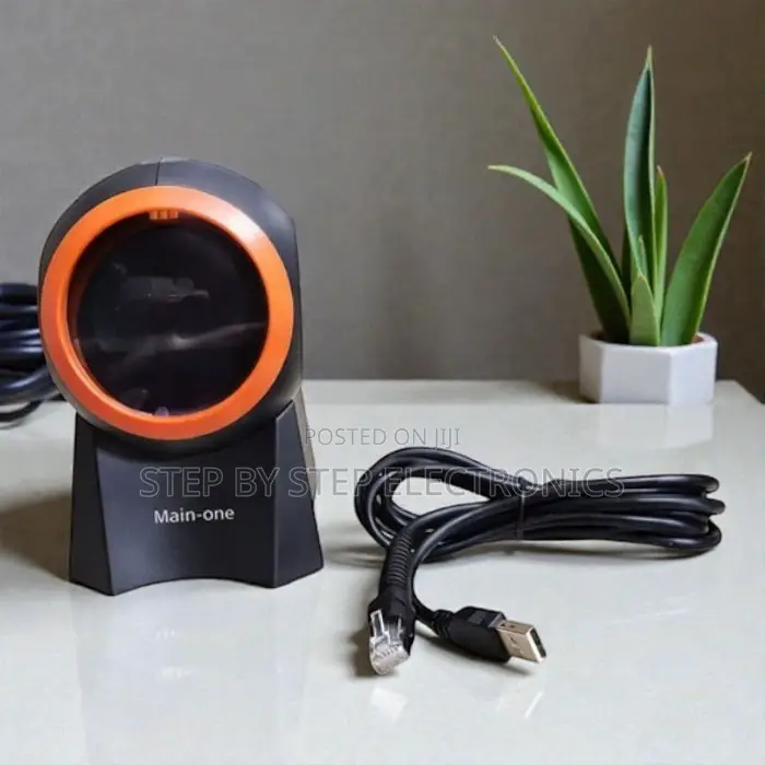 Quality Ensured 1d 2d Desktop Barcode Scanner Hands-Free