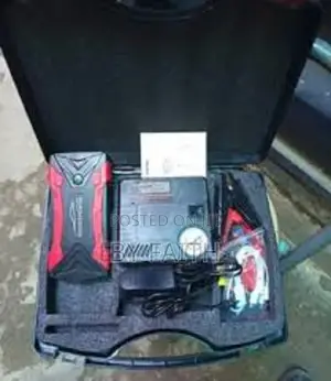 12v 99800mah Car Jump Starter High Capacity With Tire Inflator