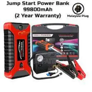 High Durability 99800mah Car Jump Starter Air Compressor Pump