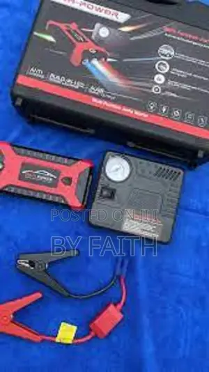 Best Performance 99800mah Car Jump Starter Air Compressor Pump