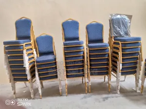 Blue Banquet Chairs