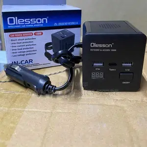 Intelligent – 150w Dual Ac Output Sockets Dc 12v to Ac 220v Universal