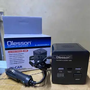 Dual Ac Output Sockets Emergency – Dc 12v to Ac 220v Universal