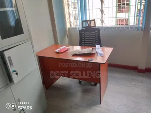 1.5m Office Desk and Headrest Chair