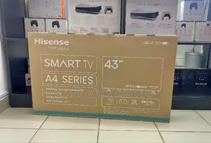 Bluetooth Enabled Hisense 43 Inch A4 Series Smart Tv