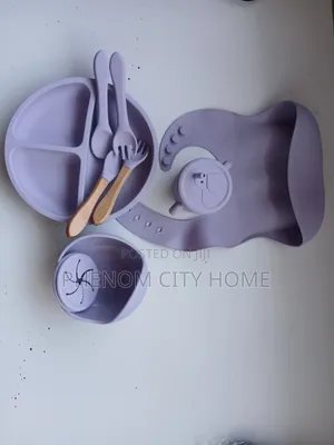 Silicon Toddler Feeding Set