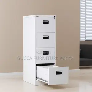4-drawers Metallic Office Storage Cabinet