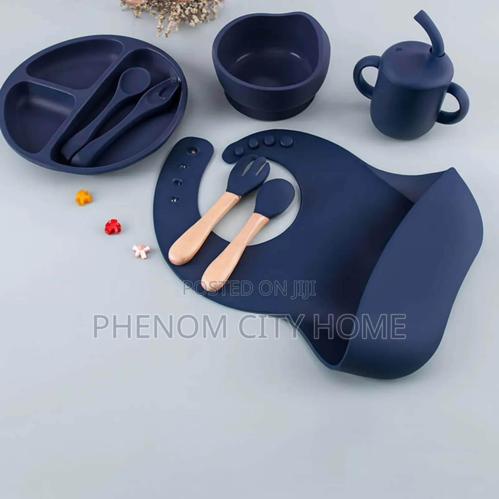 Silicon Toddler Feeding Set