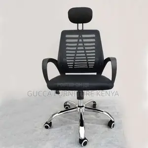Office Adjustable Staff Headrest Chair