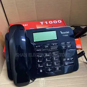 Stable Signal Dual Sim Wireless GSM Desktop Phone With LCD Display