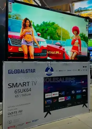 Youtube Netflix Frameless Globalstar 65 Inch Smart Tv