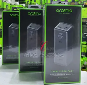 Oraimo Powerjet130 130w Laptop & Phone Super Fast Charging Power Bank