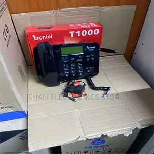 Wireless Quality Bontel T1000 Desktop GSM Phone With Adjustable Volume