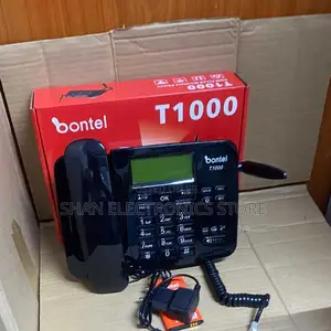 Clear Audio Dual Sim Bontel T1000 GSM Wireless Landline Desktop Phone
