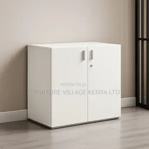 Office 2-door Wooden Storage Cabinet