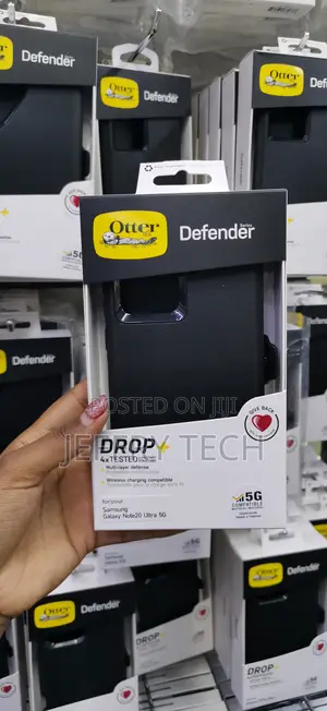 Asqer Samsung Galaxy Note 20 Ultra Otterbox Defender Case -Black