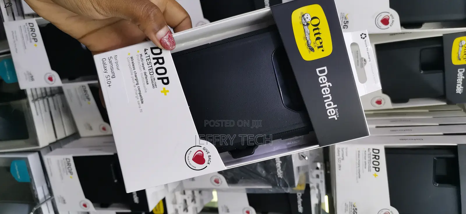 Byser Defender Series Galaxy S10 Plus Otterbox With Screen Protector