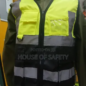 Busy Site Half Vest Jackets