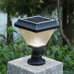 Generic Solar-powered Gate Or Pillar Lamp Light