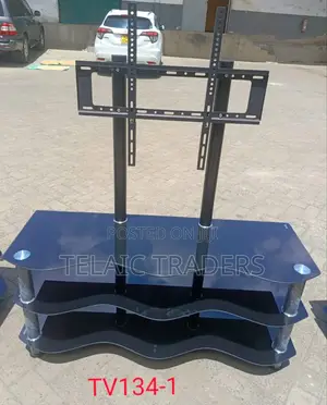 Executive Tv Stand With Wall Mount