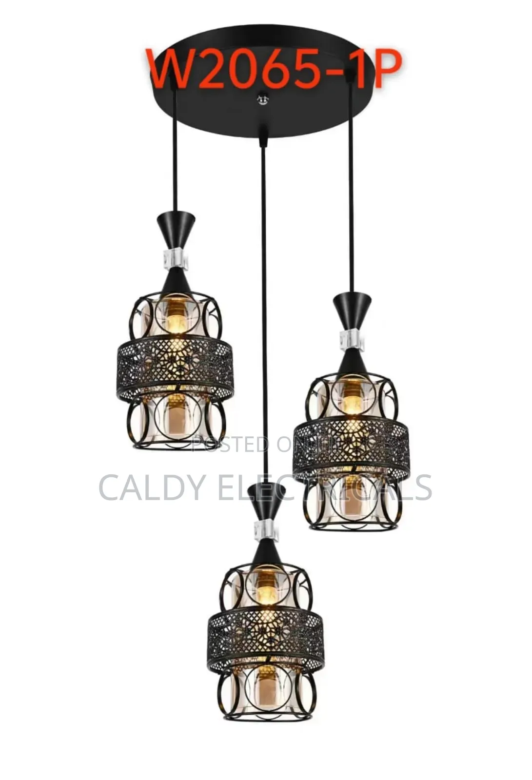 Vintage 3 in 1 Adjustable Pendant Light Jf5