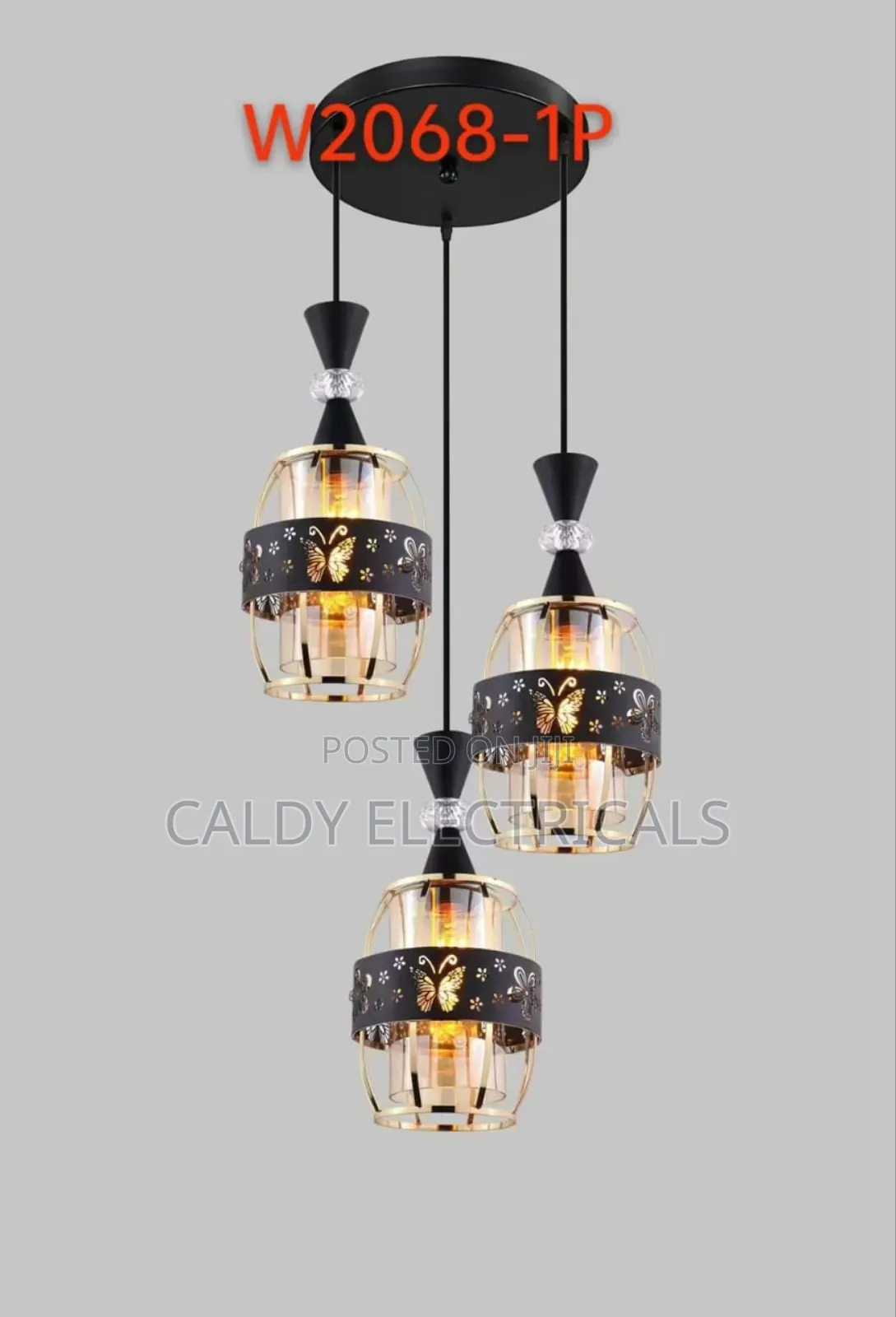 Vintage 3 in 1 Adjustable Pendant Light Jf5
